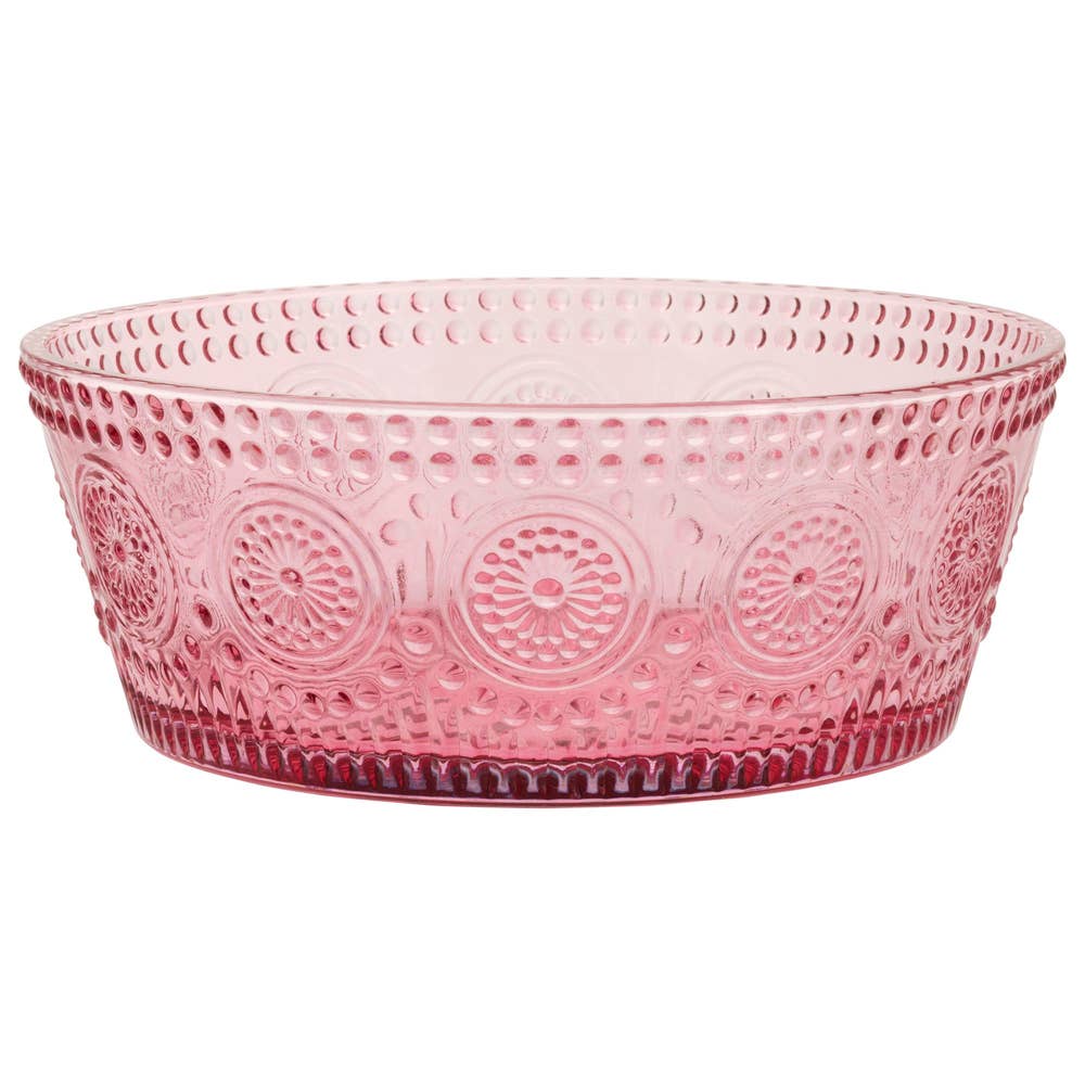 Dia Pink Codi Glass Bowl