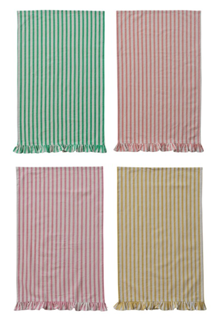 Stripped Cotton Tea Towels