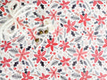 Floral Christmas Wrapping Paper Roll