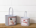 Tins - Oval With Handles