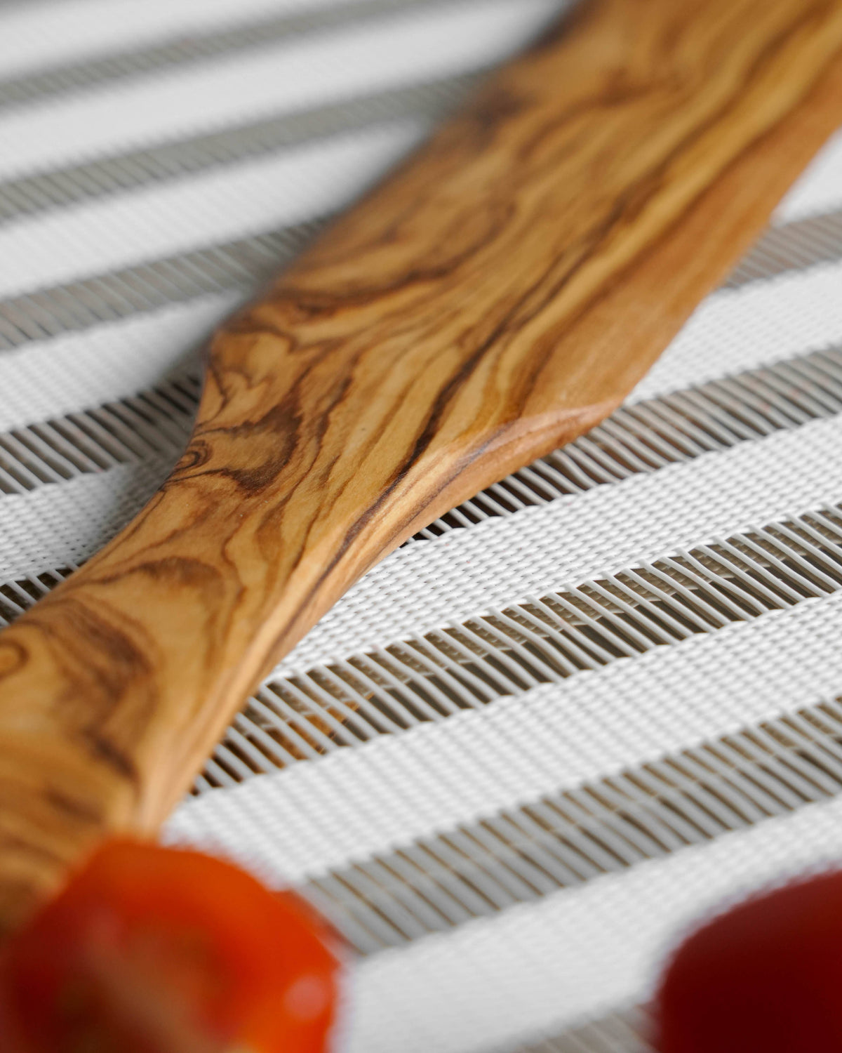 Olive Wood Spurtle, Handmade