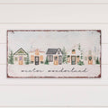 Metal Sign - Cozy Winter Cottages