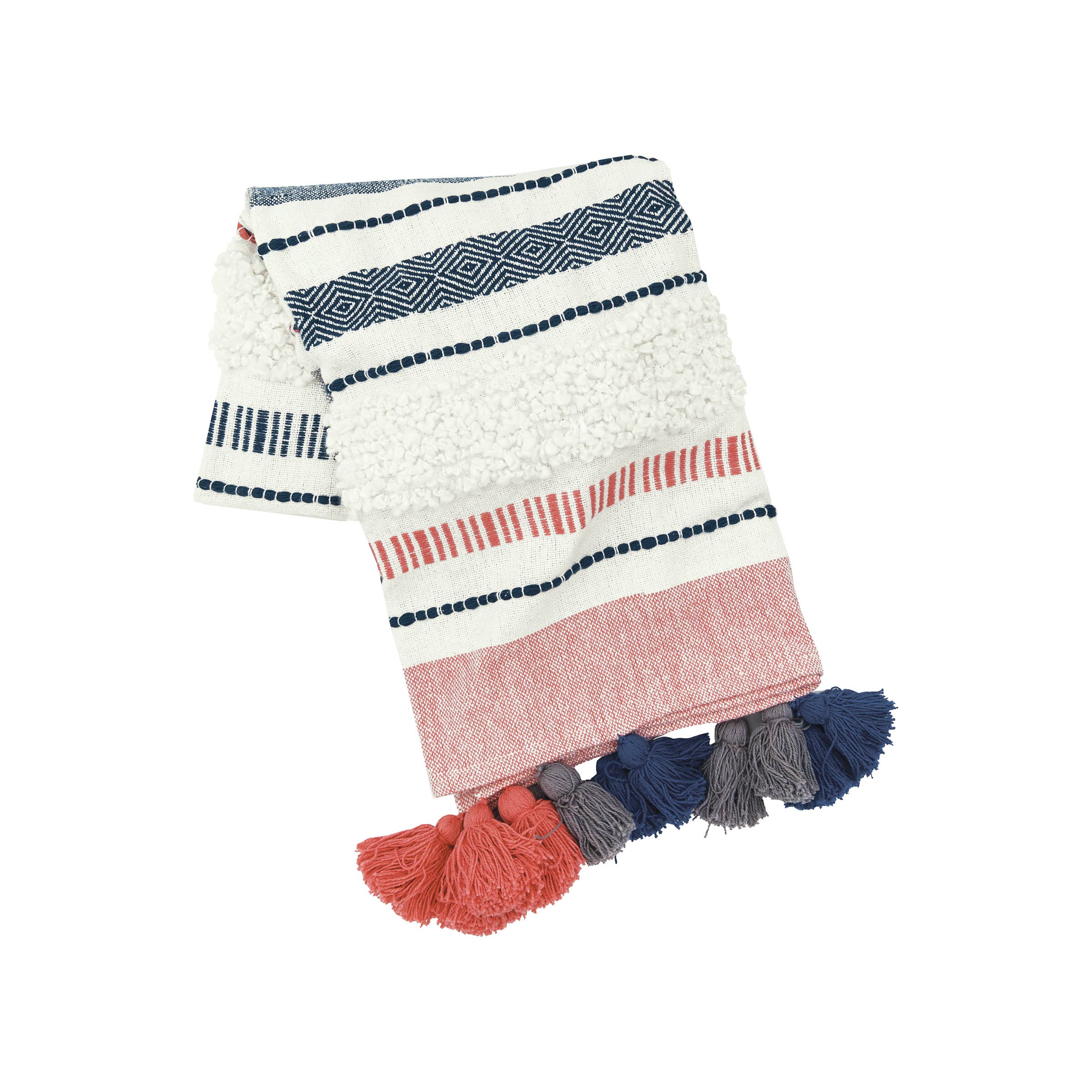 Barton Mallard Tassel Throw Blanket
