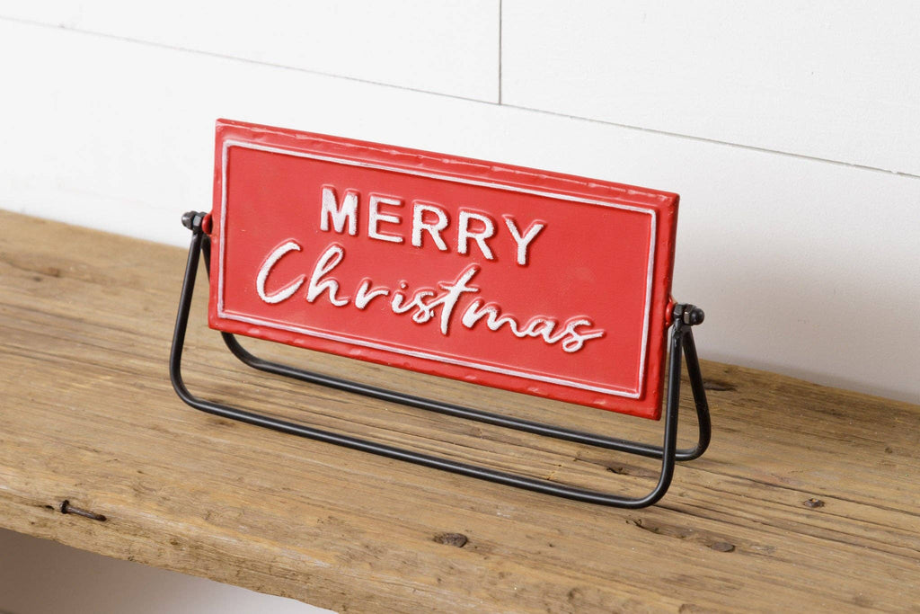 Two-Sided Metal Sign