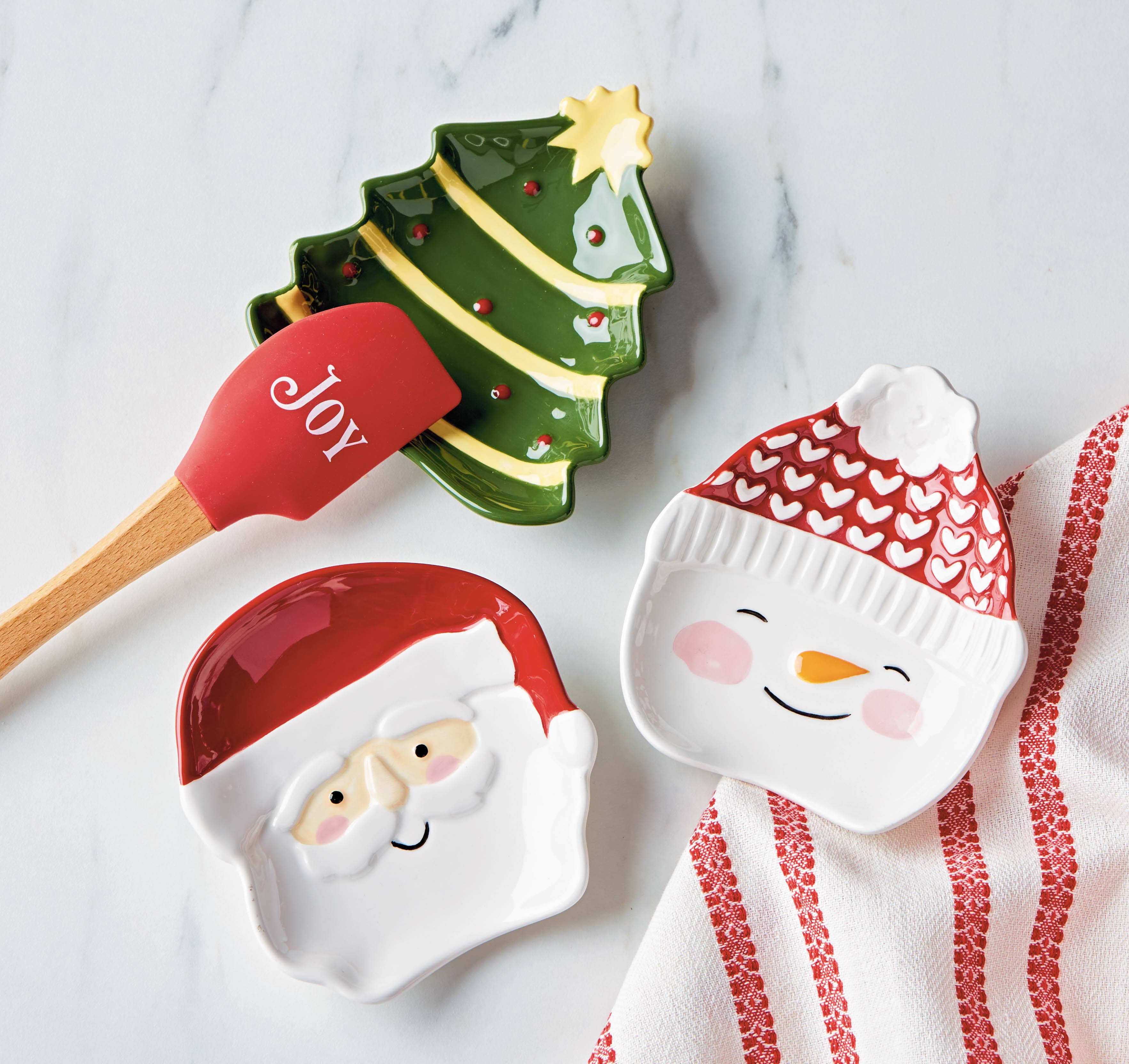 Christmas Holiday Cheer Spoon Rest