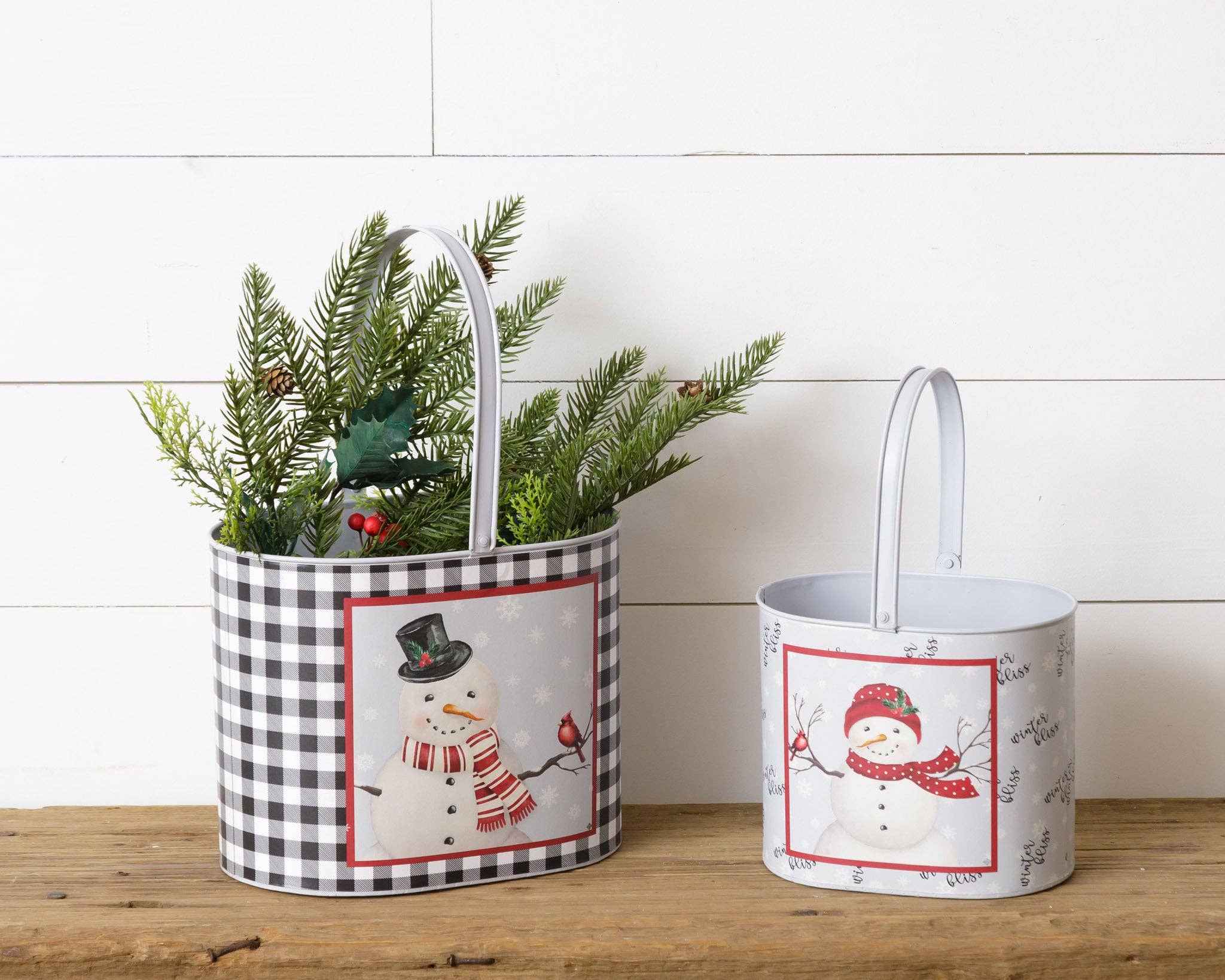 Tins - Oval With Handles