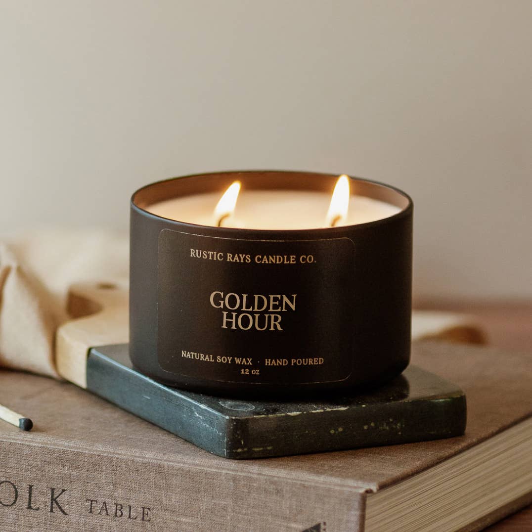 Golden Hour 12 oz Soy Candle