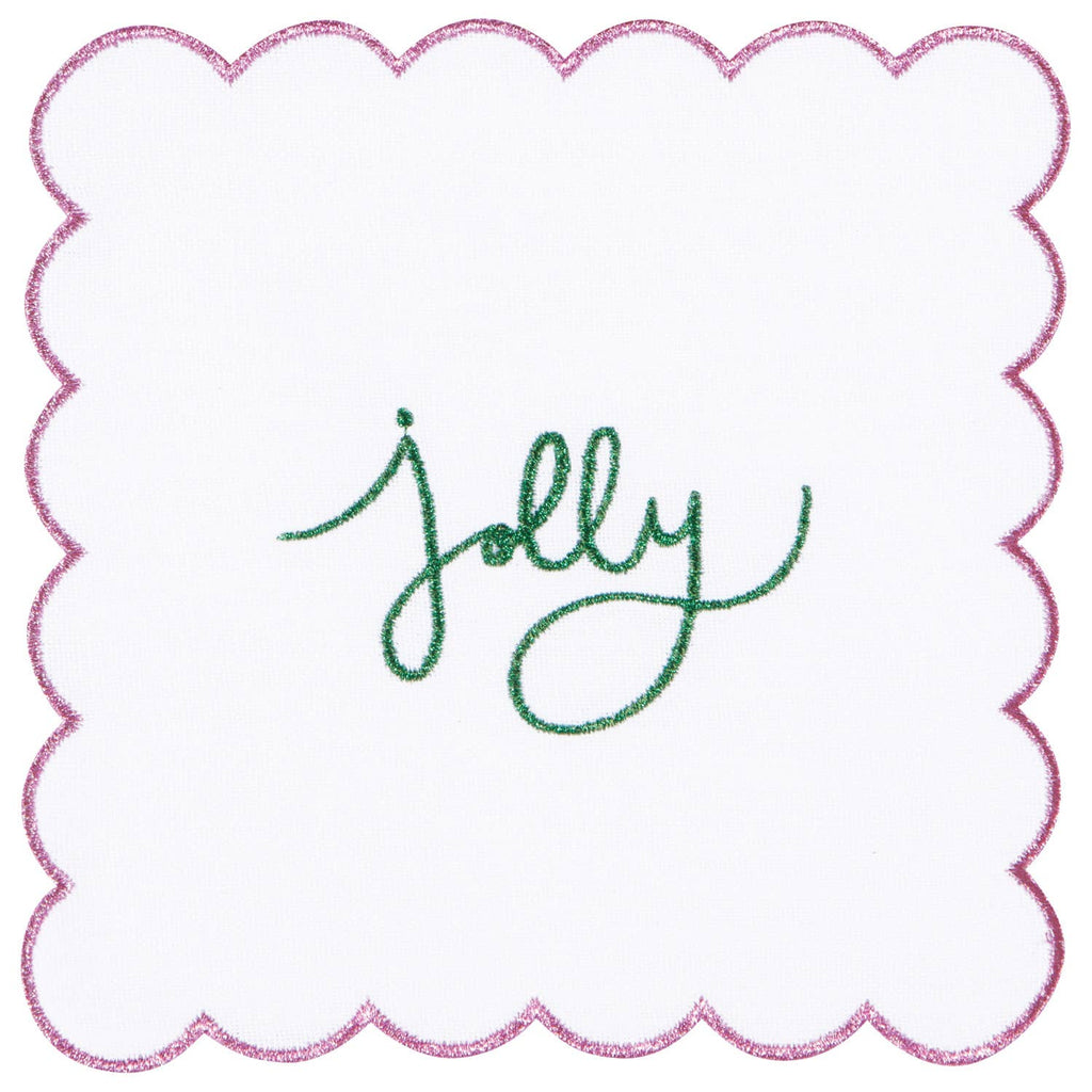 Merry Everything Christmas Cocktail Napkins Set of 4
