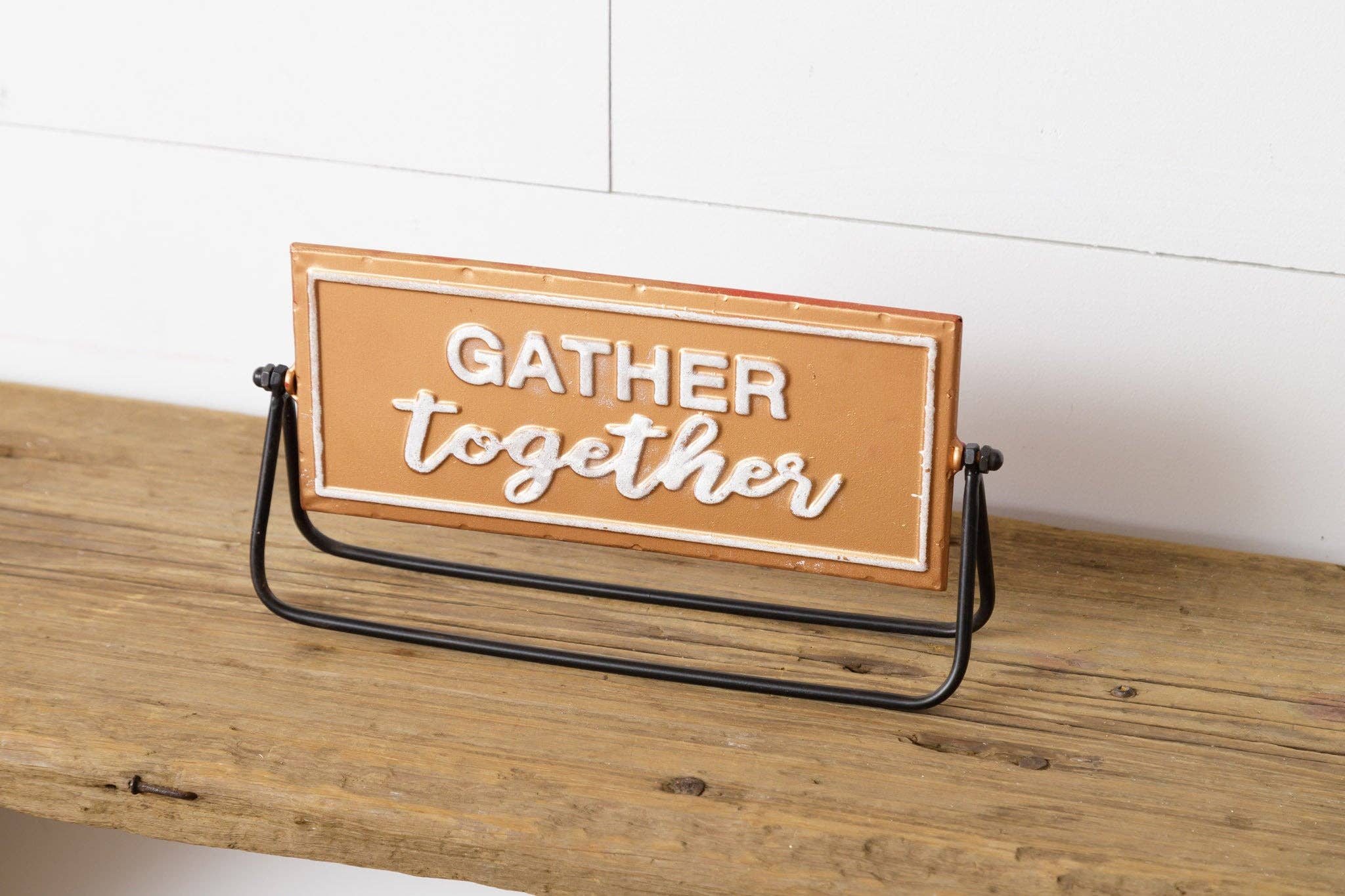 Two-Sided Metal Sign