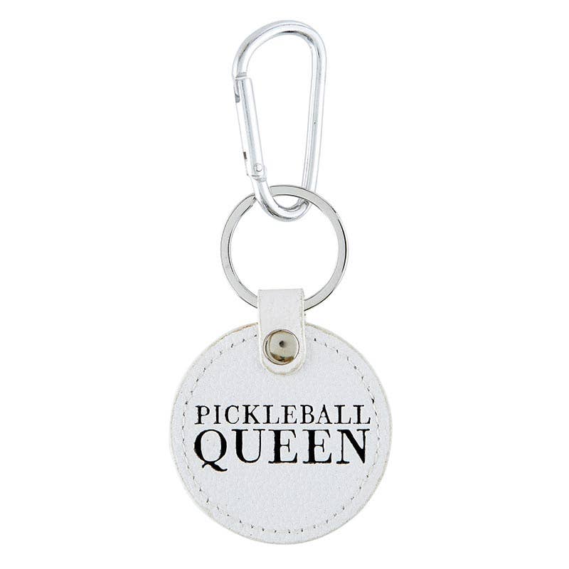 Pickleball Queen Keychain