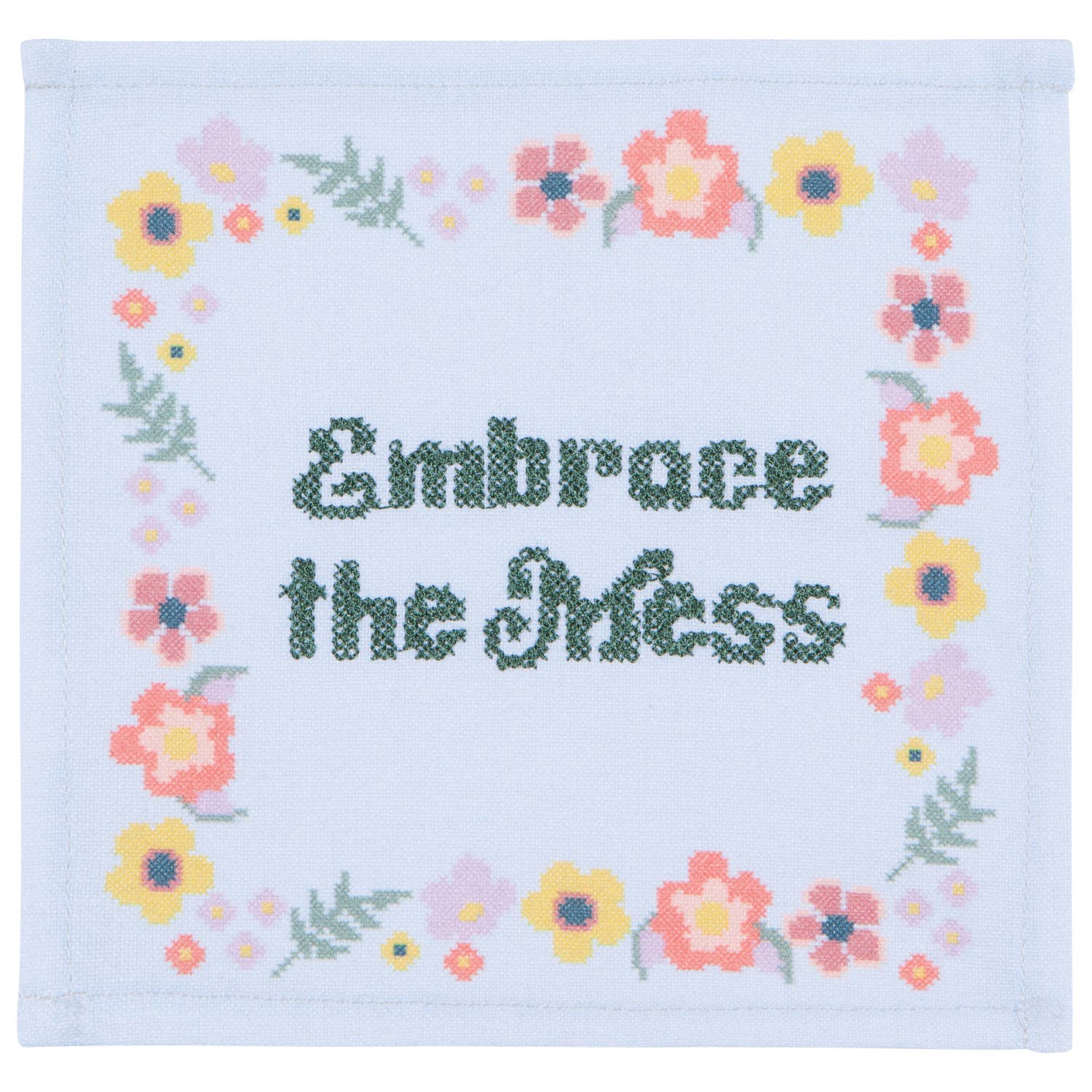 Kitsch Stitch Cocktail Napkins Set of 4 Assorted