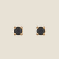 Black Crystal Studs