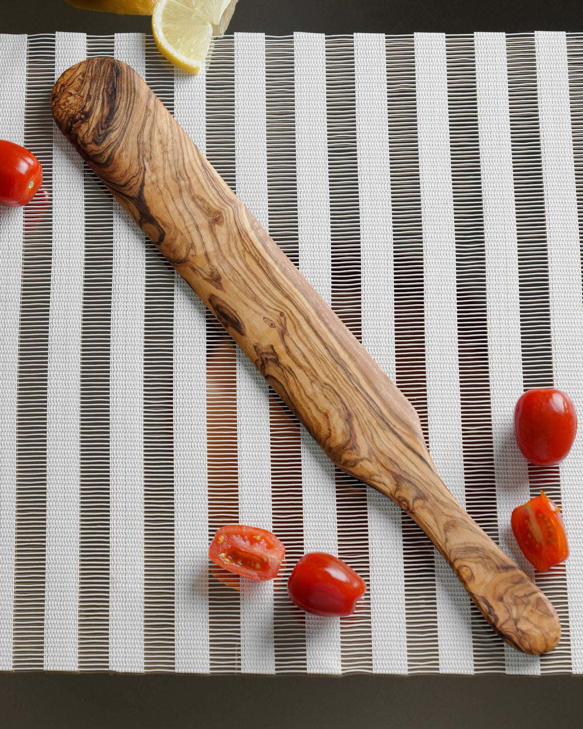 Olive Wood Spurtle, Handmade