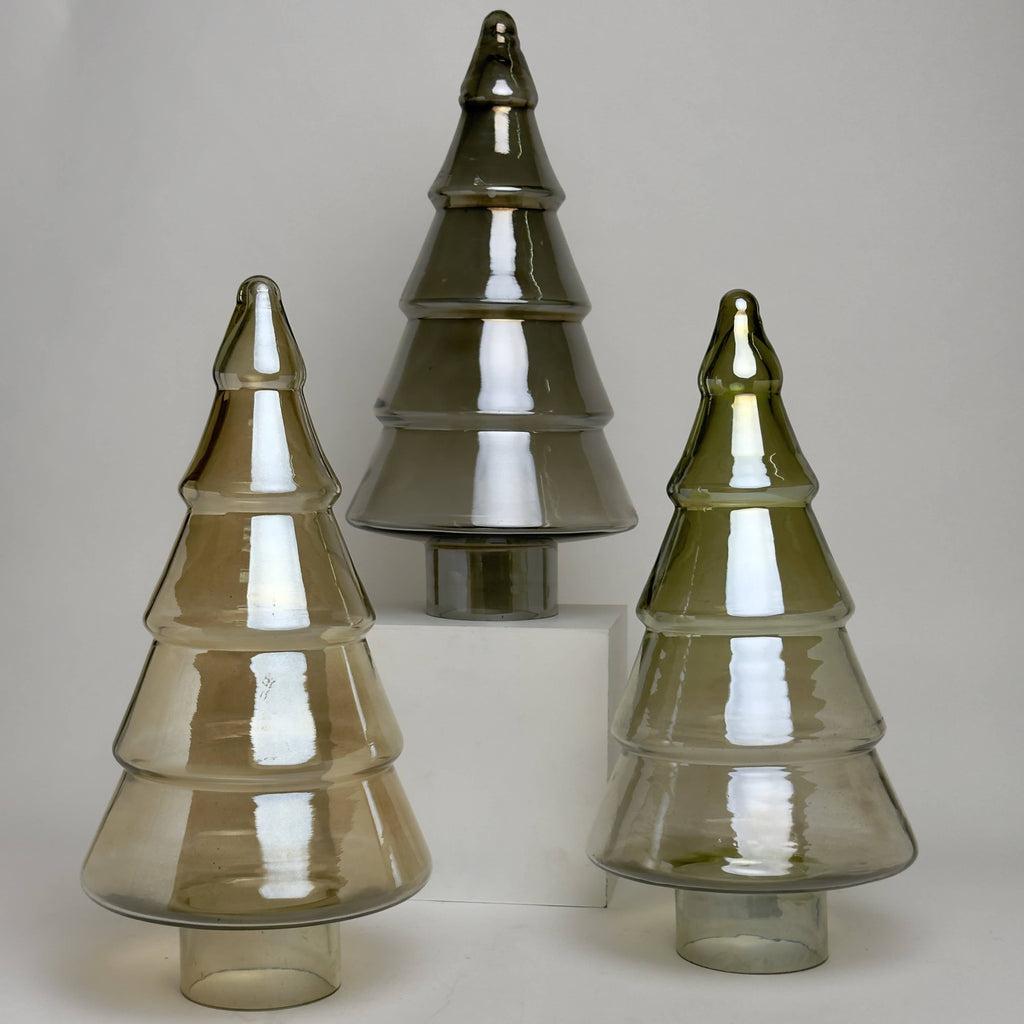 Green Glass Jumbo Tree