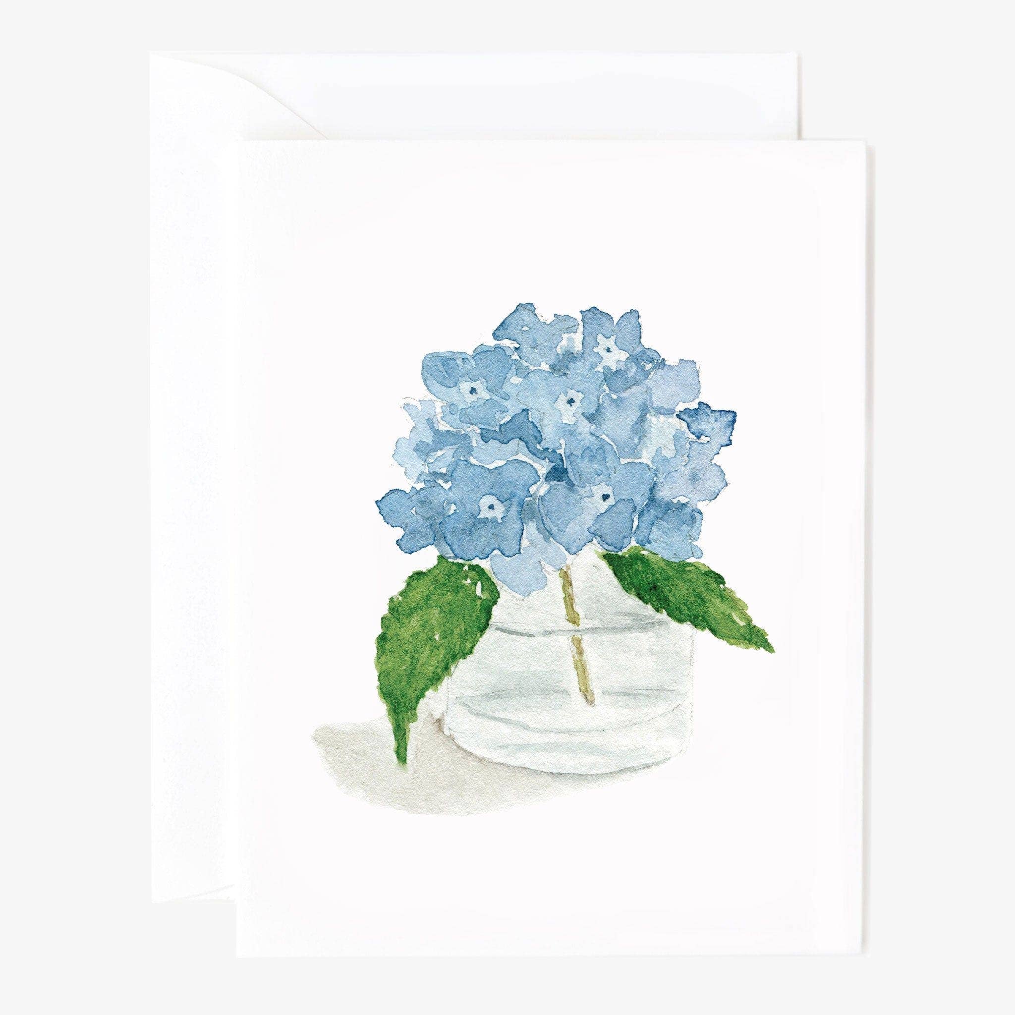 Hydrangea notecard set