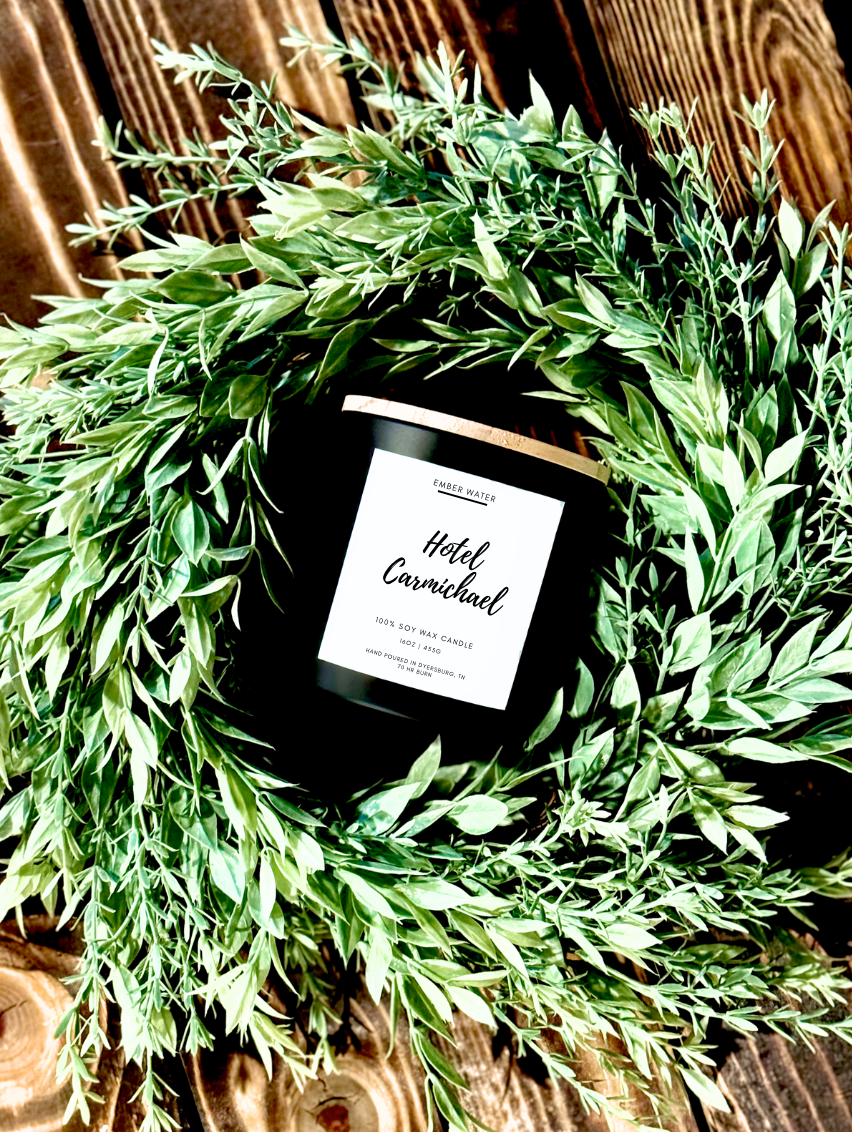 Hotel Carmichael 16 oz 100% Soy Candle
