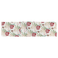 72" Long Winter Berry Cotton Table Runner Christmas