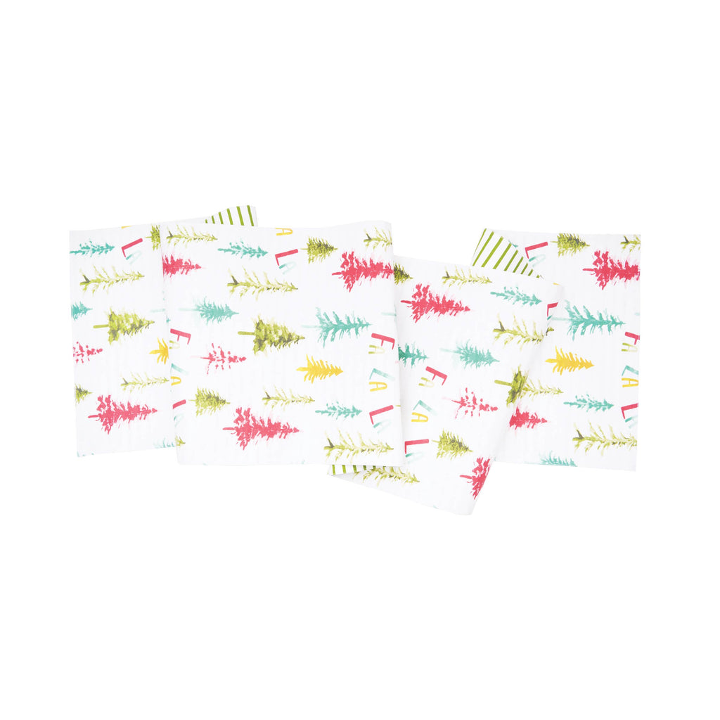Christmas Winter Wonderland Green Table Runner