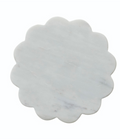 Marble scallloped tray
