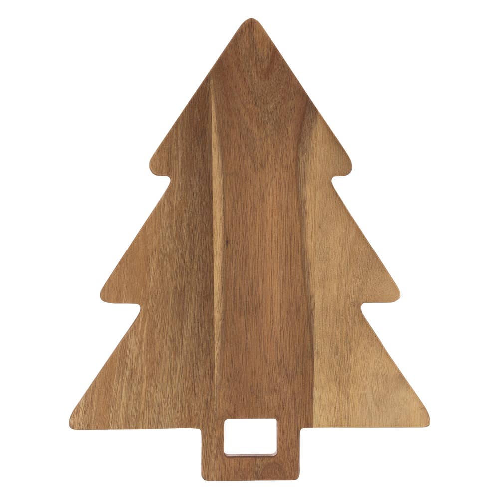 Long Tree Wood Serving Board Christmas