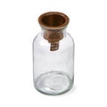 Mercantile Tealt/Taper Holder White Glass