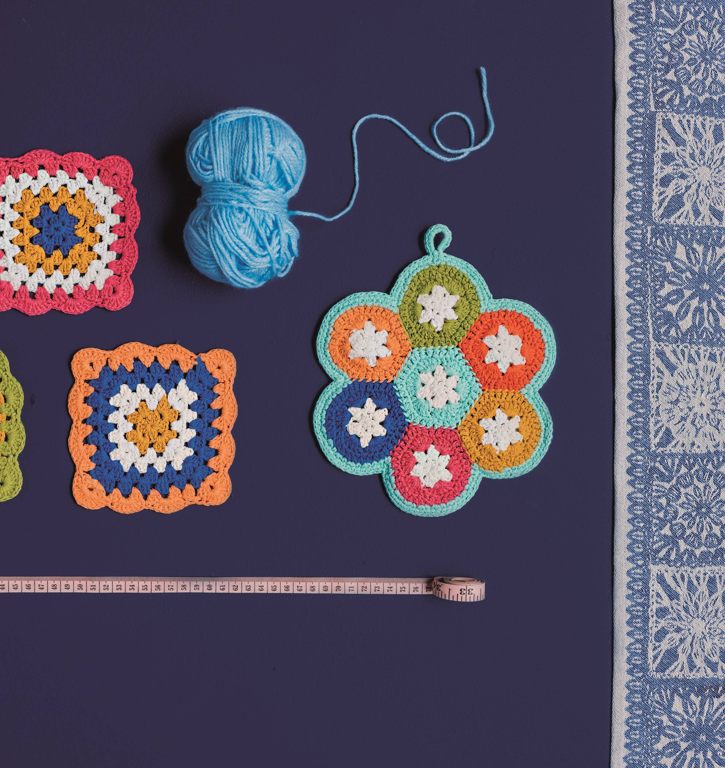 Loop de Loop Crochet Trivet