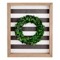 Framed Boxwood Wreath