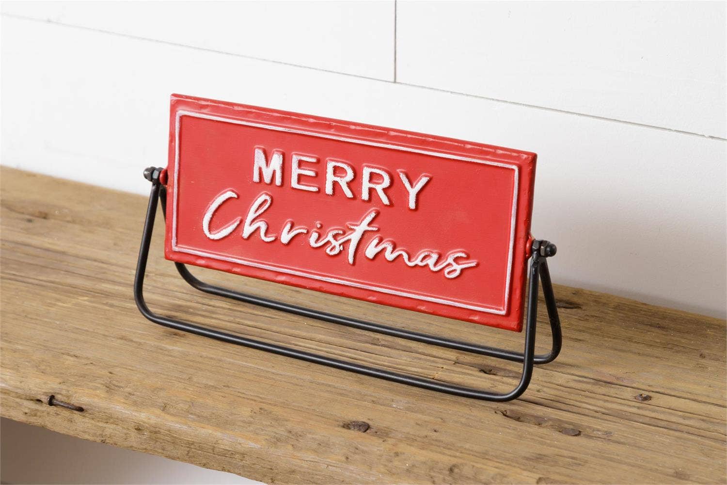 Two-Sided Metal Sign