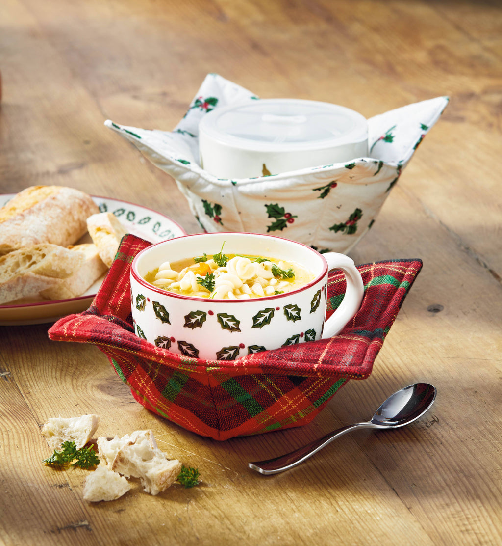Christmas Vintage Holly Bowl Cozy