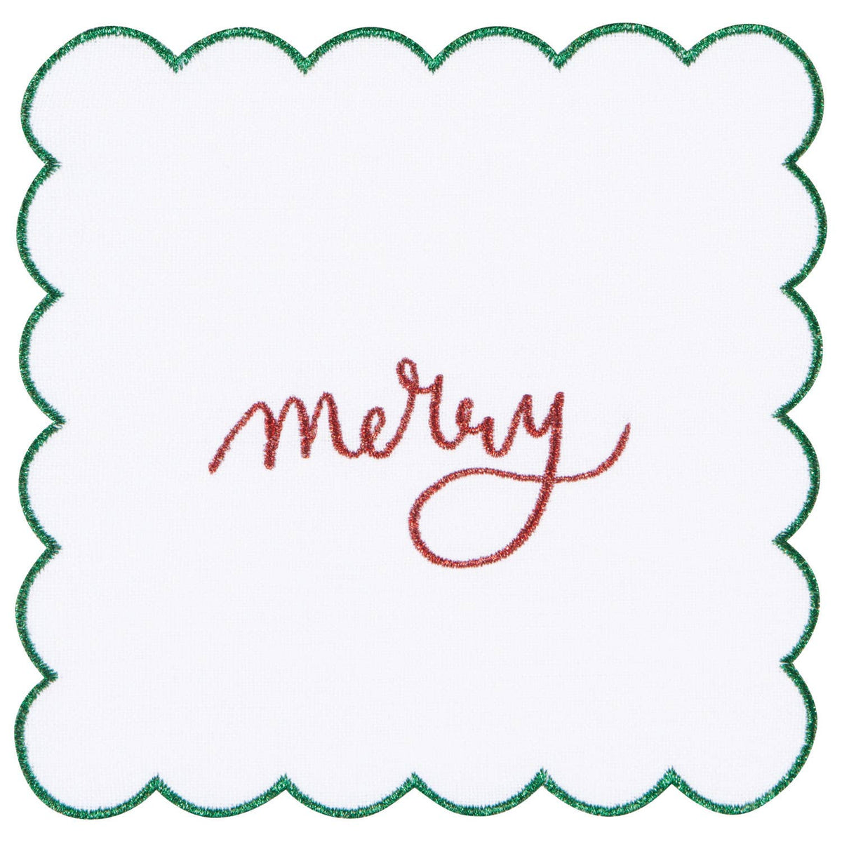 Merry Everything Christmas Cocktail Napkins Set of 4