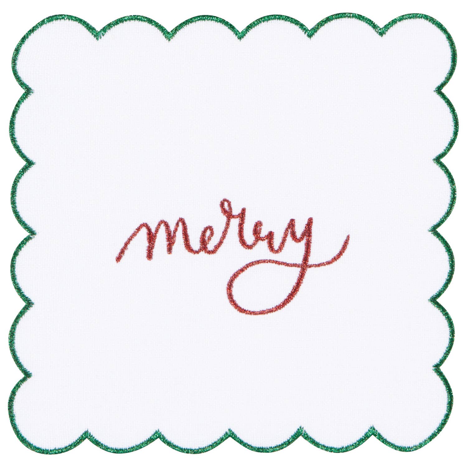 Merry Everything Christmas Cocktail Napkins Set of 4