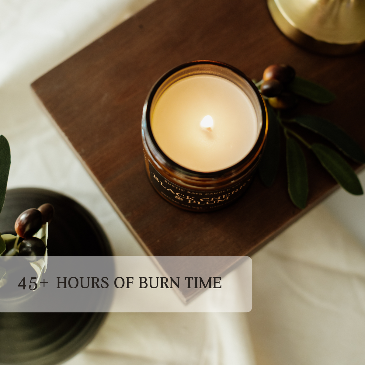 Peach Magnolia 9 oz Soy Candle