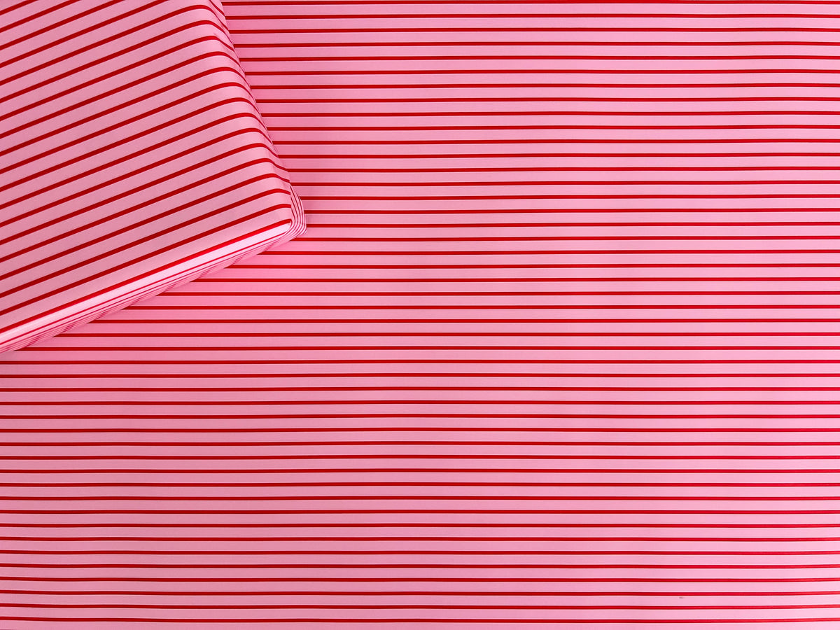 Holiday Stripe Christmas Wrapping Paper Roll