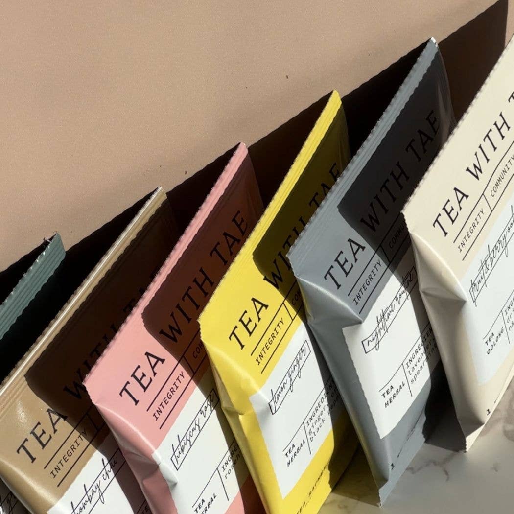 Spa Bliss Herbal Relaxing Tea - Individually Wrapped Tea Bag