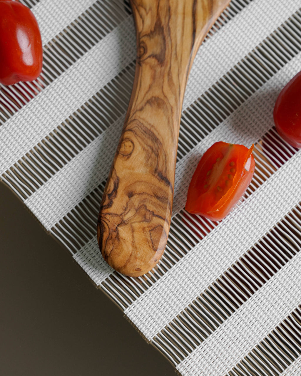 Olive Wood Spurtle, Handmade